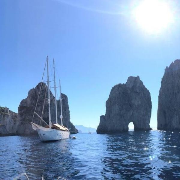 An enchanted moment: Capri's Sunrise